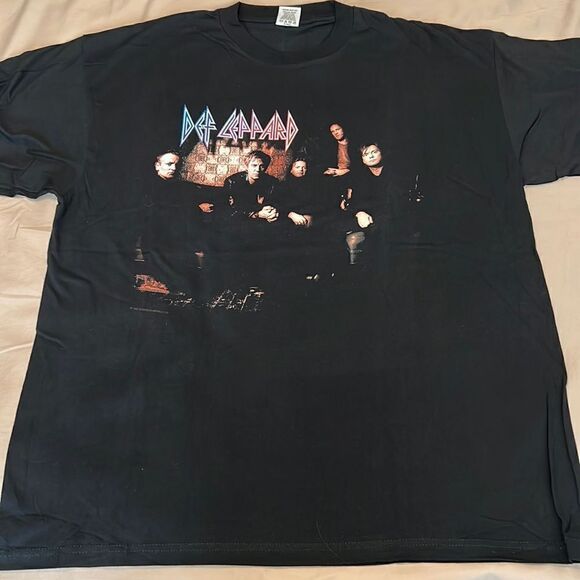 NWOT vintage Def Leppard 1999 Euphoria band shirt saw this selling for $250 - Picture 2 of 7